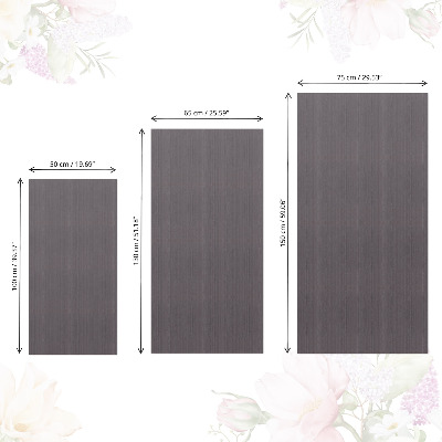 Cabinet sticker Wooden elegance