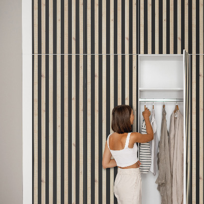 Furniture decal Wooden slats