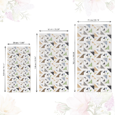 Furniture vinyl wrap Geometric pattern