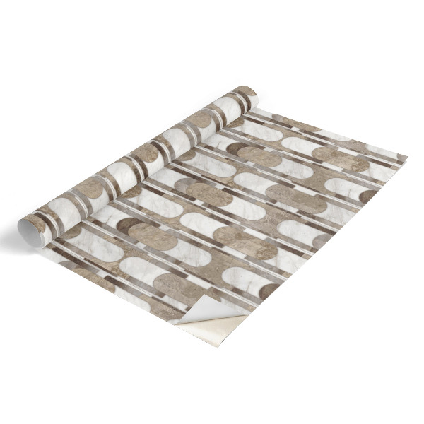 Furniture vinyl Earth patterns