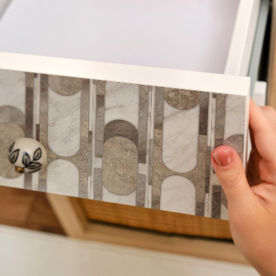 Furniture vinyl Earth patterns