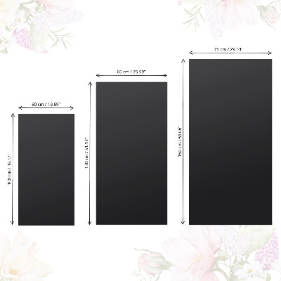 Furniture decal Black
