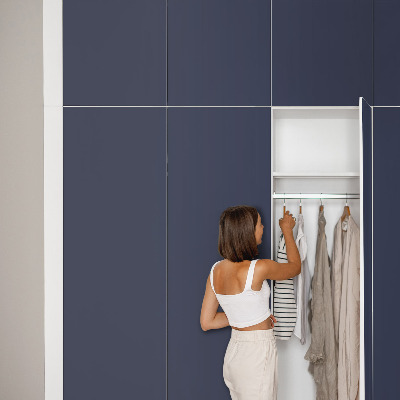 Furniture vinyl Dark navy blue