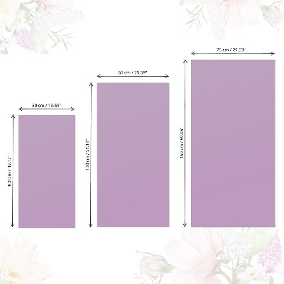 Cabinet sticker Light purple