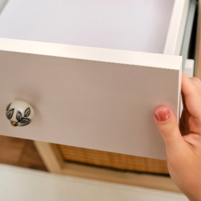 Cabinet sticker Beige pink