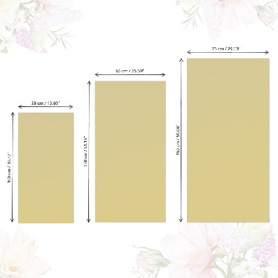 Furniture decal Vintage yellow