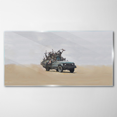 Banksy War Glass art print