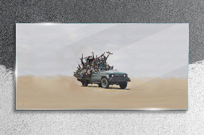 Banksy War Glass art print