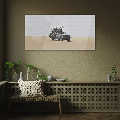 Banksy War Glass art print
