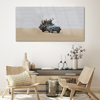 Banksy War Glass art print