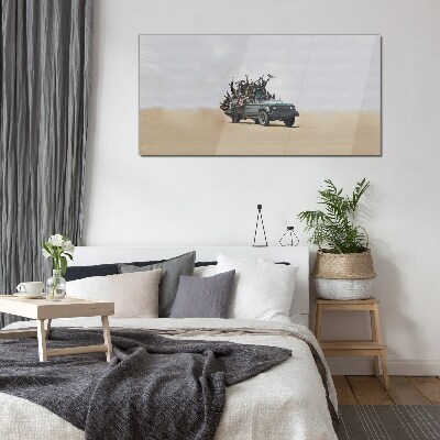 Banksy War Glass art print