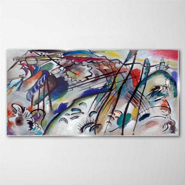 Improvisation 28 Kandinsky Glass art print