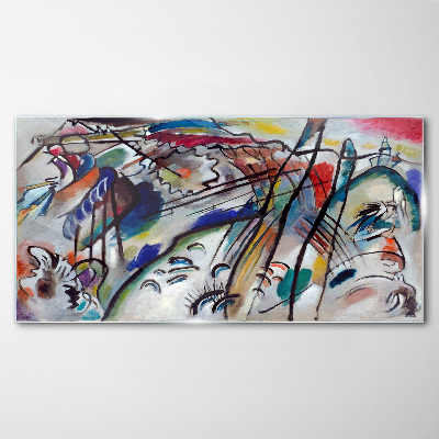 Improvisation 28 Kandinsky Glass art print