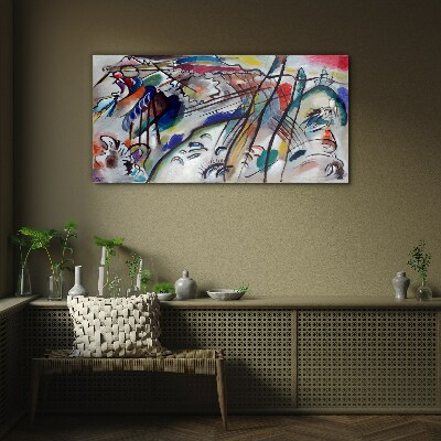 Improvisation 28 Kandinsky Glass art print