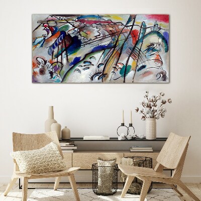Improvisation 28 Kandinsky Glass art print