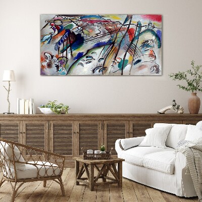 Improvisation 28 Kandinsky Glass art print