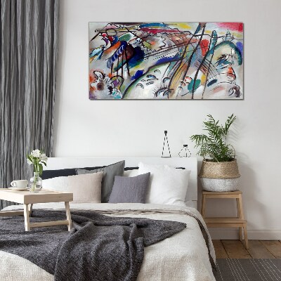 Improvisation 28 Kandinsky Glass art print