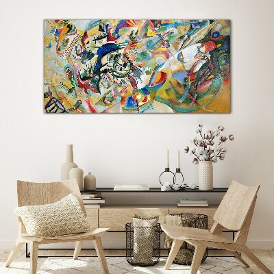 Composition VII Kandinsky Wall art on glass