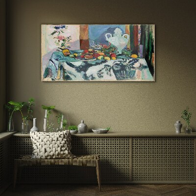 Matisse multicolored Glass Wall Art