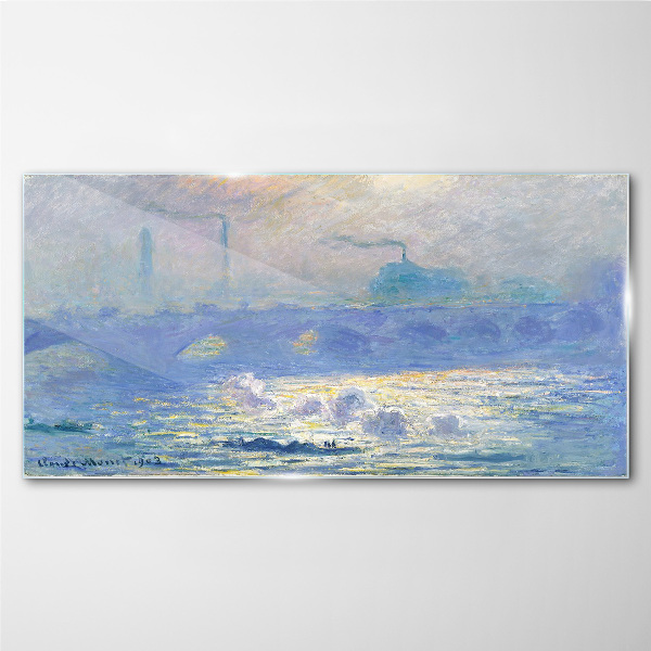 London Bridge Glass art print