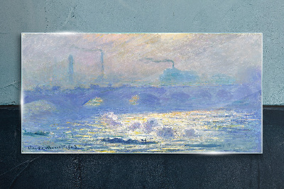 London Bridge Glass art print
