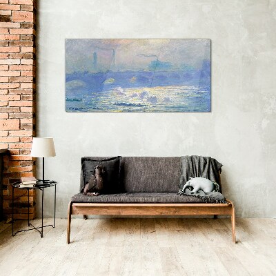 London Bridge Glass art print