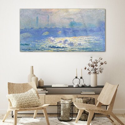 London Bridge Glass art print