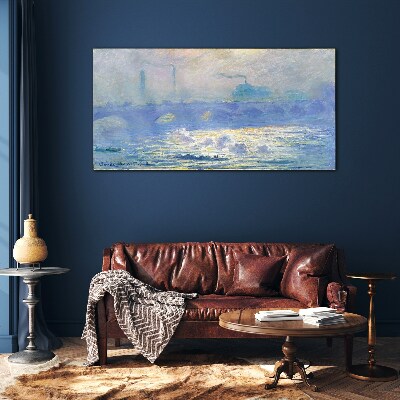 London Bridge Glass art print