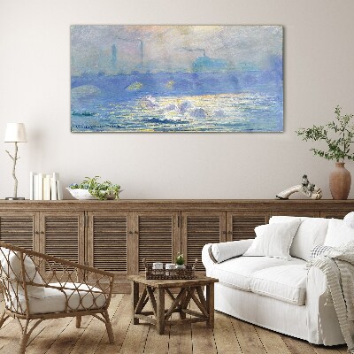London Bridge Glass art print