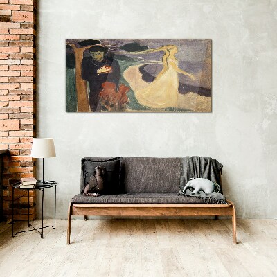 Love and longing Wall art on glass