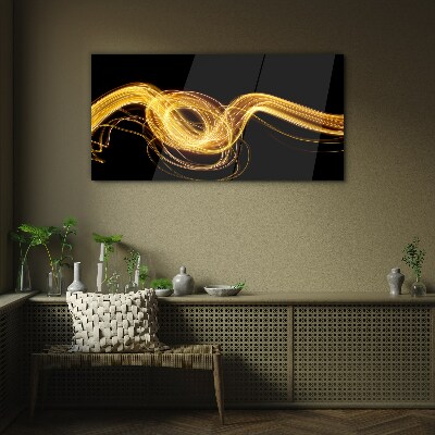 Abstraction Glass Wall Art