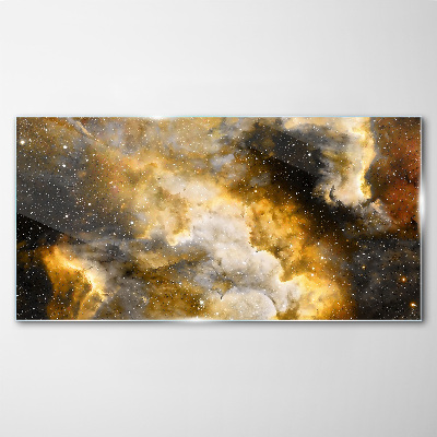 Cosmic Expression Wall art on glass