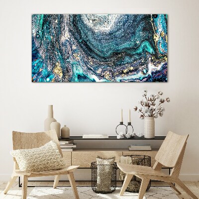 Abstraction Glass Wall Art