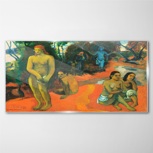 Te Pape Nave Nave Paul Gauguin Wall art on glass