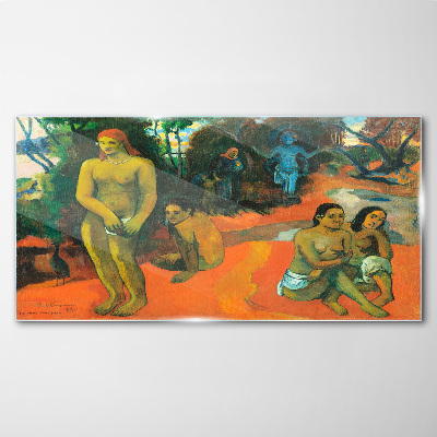 Te Pape Nave Nave Paul Gauguin Wall art on glass