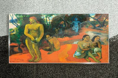 Te Pape Nave Nave Paul Gauguin Wall art on glass