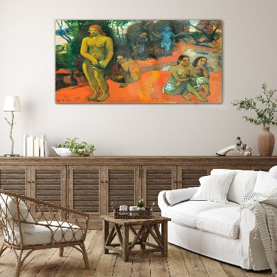 Te Pape Nave Nave Paul Gauguin Wall art on glass