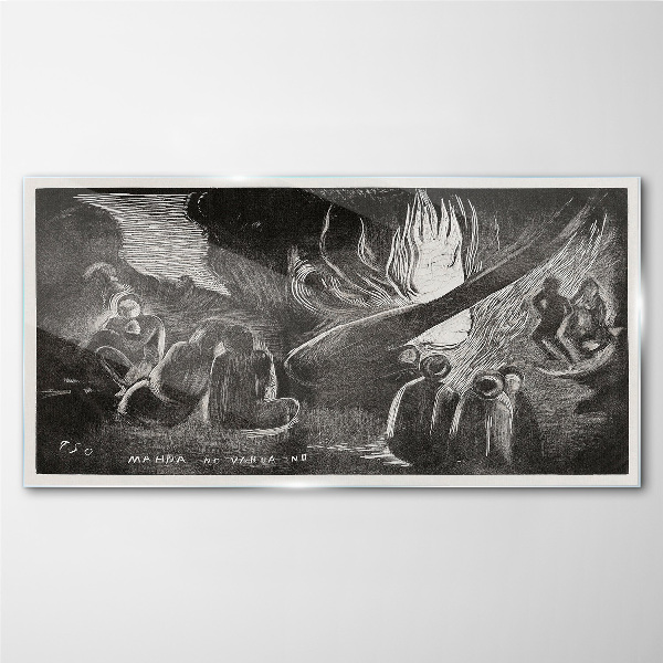 Lost in the Dark Glass art print
