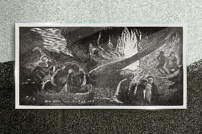 Lost in the Dark Glass art print
