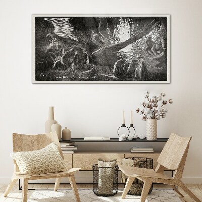 Lost in the Dark Glass art print