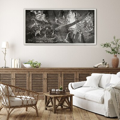 Lost in the Dark Glass art print