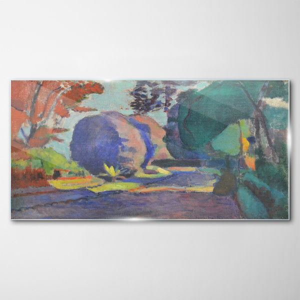 Luxembourg Gardens Henri Matisse Wall art on glass
