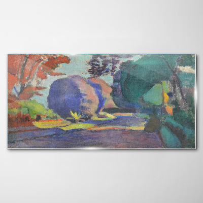 Luxembourg Gardens Henri Matisse Wall art on glass