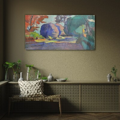 Luxembourg Gardens Henri Matisse Wall art on glass