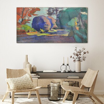 Luxembourg Gardens Henri Matisse Wall art on glass