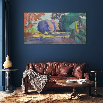 Luxembourg Gardens Henri Matisse Wall art on glass