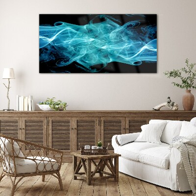 Abstract Glass Wall Art