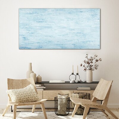 Calm sea surface Wall art on glass