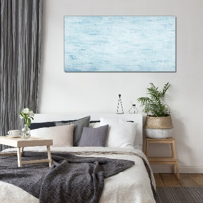 Calm sea surface Wall art on glass