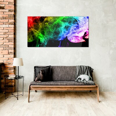 Modern abstract Glass Wall Art